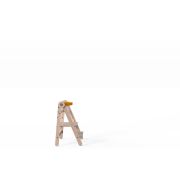 Turn de invatare-Learning Tower din lemn, pliabil MamaToyz, galben JEMMtyz_fold_bird