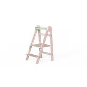 Turn de invatare-Learning Tower din lemn, pliabil MamaToyz, verde JEMMtyz_fold_mint