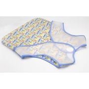 Baveta pentru copii, BabyJem, fara maneci, 32x37 cm (Culoare: Bleu) JEMbj_8393