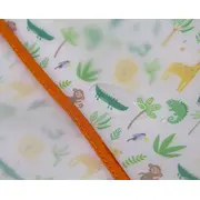 Baveta pentru copii, BabyJem, fara maneci, 32x37 cm (Culoare: Portocaliu) JEMbj_8391