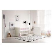 Comoda copii de Infasat KLUPS Tino Stars Alb 00081929
