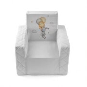 Fotoliu copii Klups Basic Print Bunny 00086518