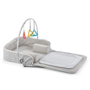 Geanta multifunctionala 3 in 1, BabyJem, 60x100 cm (Culoare: Gri) JEMbj_7712