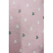 Perna pentru alaptat 2 in 1 Nursing Pillow Hearts, BabyJem (Culoare: Roz) JEMbj_082-16