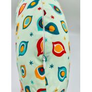 Perna pentru alaptat 2 in 1 Nursing Pillow Paun, BabyJem (Culoare: Verde) JEMbj_0828