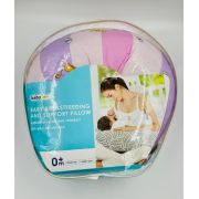 Perna pentru alaptat 2 in 1 Nursing Pillow Zoo, BabyJem (Culoare: Roz) JEMbj_082-18