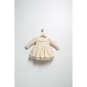 Rochita eleganta pentru fetite Elbise, Tongs baby, cu tulle si volane (Culoare: Roz, Marime: 24-36 luni) JEMtgs_382919