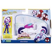 SPIDEY PRIETENII EXTRAORDINARI SET MOTOCICLETA SI FIGURINA GHOST SPIDER 10CM VIVF6777_F7461