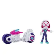SPIDEY PRIETENII EXTRAORDINARI SET MOTOCICLETA SI FIGURINA GHOST SPIDER 10CM VIVF6777_F7461