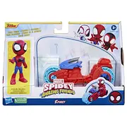 SPIDEY PRIETENII EXTRAORDINARI SET MOTOCICLETA SI FIGURINA SPIDEY 10CM VIVF6777_F7459