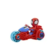SPIDEY PRIETENII EXTRAORDINARI SET MOTOCICLETA SI FIGURINA SPIDEY 10CM VIVF6777_F7459