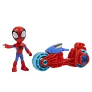 SPIDEY PRIETENII EXTRAORDINARI SET MOTOCICLETA SI FIGURINA SPIDEY 10CM VIVF6777_F7459