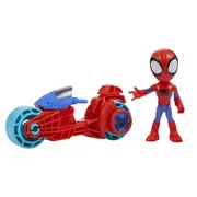 SPIDEY PRIETENII EXTRAORDINARI SET MOTOCICLETA SI FIGURINA SPIDEY 10CM VIVF6777_F7459