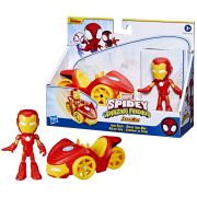 SPIDEY PRIETENII EXTRAORDINARI SET VEHICUL SI FIGURINA IRON MAN VIVF1459_F3992