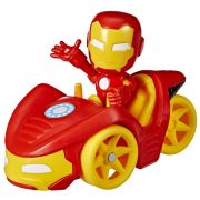 SPIDEY PRIETENII EXTRAORDINARI SET VEHICUL SI FIGURINA IRON MAN VIVF1459_F3992