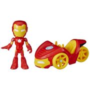 SPIDEY PRIETENII EXTRAORDINARI SET VEHICUL SI FIGURINA IRON MAN VIVF1459_F3992