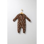 Salopeta pentru bebelusi de iarna Forest, Tongs baby, baietei (Culoare: Albastru, Marime: 6-9 luni) JEMtgs_4581_3