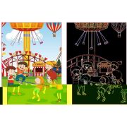 Set 9 planse razuibile Scratch ArtCards Bambinice BN047 BBJBN047_Campus