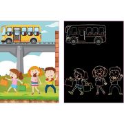 Set 9 planse razuibile Scratch ArtCards Bambinice BN047 BBJBN047_Campus