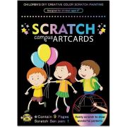 Set 9 planse razuibile Scratch ArtCards Bambinice BN047 BBJBN047_Campus