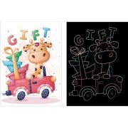 Set 9 planse razuibile Scratch ArtCards Bambinice BN047 BBJBN047_Desene Animate