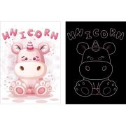 Set 9 planse razuibile Scratch ArtCards Bambinice BN047 BBJBN047_Desene Animate