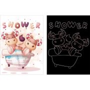 Set 9 planse razuibile Scratch ArtCards Bambinice BN047 BBJBN047_Desene Animate