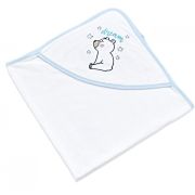 Set de baie complet pentru bebelusi cu 6 piese, BabyJem (Culoare: Bleu) JEMbj_5743