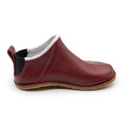 Pantofiori model Cadet BabyFox pentru exterior din piele naturala Visiniu Phonebox - FOXCDT888VSN
