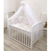 Baldachin Din Tul, Funda Din Bumbac, Imprimeu Lenjerie Circ Roz, Amy 300x160 Cm Pjb84773