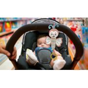 Jucarie din plus cu vibratii pentru bebelusi Fluture, 6 luni+, BabyJem (Culoare: Verde) JEMbj_8311
