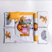 Lenjerie MyKids 10 Piese VP 348 SAFARI 120x60 cm 00086592