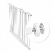 Poarta siguranta 75-105 cm nukido 718100 - alb edeedi718100
