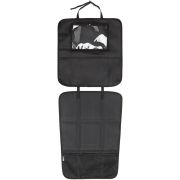 Protectie scaun auto, Bancheta si spatar, Cu organizator, 3 in 1, Dimensiune 123x48.5 cm, FreeON, Negru BYN45708