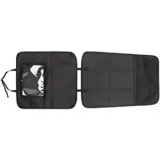 Protectie scaun auto, Bancheta si spatar, Cu organizator, 3 in 1, Dimensiune 123x48.5 cm, FreeON, Negru BYN45708