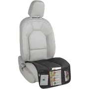 Protectie scaun auto, Bancheta si spatar, Cu organizator, 3 in 1, Dimensiune 123x48.5 cm, FreeON, Negru BYN45708