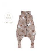 Sac De Dormit Cu Picioare, Bumbac 2.5 Tog, Tropical Birds, Xs, 6-18 Luni Pjb80602036