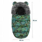 Sac de dormit 95 x 48 cm ricokids elmi 720015 - jungla edeedi720015