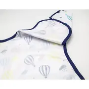 Sort cu maneci pentru activitati BLW, BabyJem, 33x74 cm (Model: Alfabet) JEMbj_7842