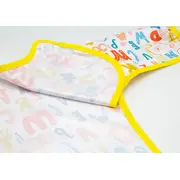 Sort cu maneci pentru activitati BLW, BabyJem, 33x74 cm (Model: Alfabet) JEMbj_7842