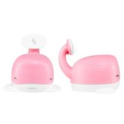 Olita pentru copii, Pottili, Skiddou, balenuta, cu capac, Keep pink, Roz JEMsk_2090022