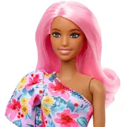 PAPUSA BARBIE FASHIONISTA CU PAR ROZ SI PICIOR PROTETIC VIVMTFBR37_HBV21