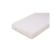Petite&Mars - Protectie impermeabila, Pentru saltele de 120x60, Cu benzi elastice, Alb BYN318401