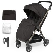 Carucior sport pliabil Skiddou Mell Onyx, ultracompact pentru calatorii, Negru JEMsk_2020061