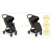 Carucior sport pliabil Skiddou Mell Onyx, ultracompact pentru calatorii, Negru JEMsk_2020061