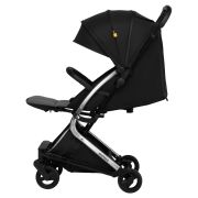 Carucior sport pliabil Skiddou Mikkeli Onyx, ultracompact pentru calatorii, Negru JEMsk_2020121