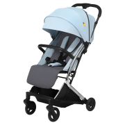Carucior sport pliabil Skiddou Mikkeli Sky high, ultracompact pentru calatorii, Bleu JEMsk_2020122