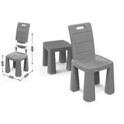 Scaun taburet MyKids 04690/3 Roz 00081889