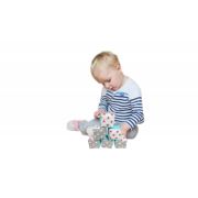 Set 6 cuburi de joaca textile MyKids 10x10 cm 00086166