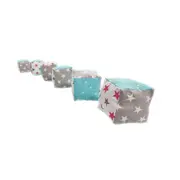 Set 6 cuburi de joaca textile MyKids 10x10 cm 00086166